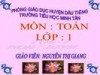 Phép trừ dạng 17-7