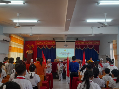 ĐẠI HỘI LIÊN ĐỘI TRƯỜNG TIỂU HỌC MINH TÂN NHIỆM KỲ 2023 - 2024