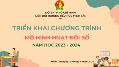 triển khai sinh hoạt đội số