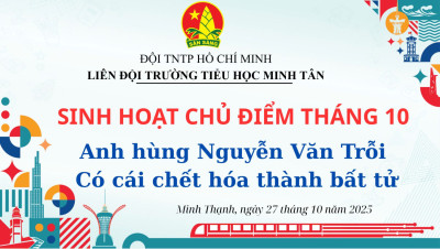 Sinh hoạt chủ điểm tháng 10