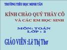 Ôn tập về phép cộng và phép trừ